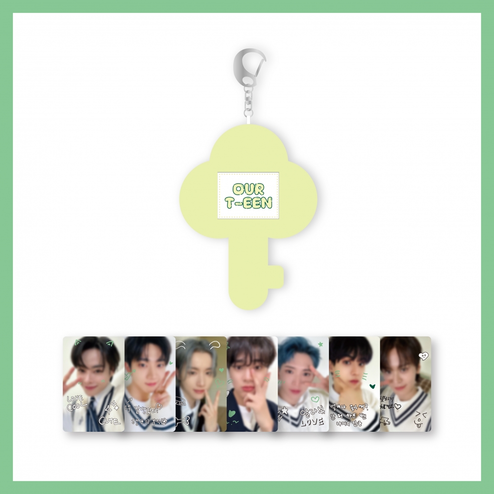 TEMPEST 2024 SEASON'S GREETINGS [OUR-TEEN] POP-UP CAFE OFFICIAL MD_FABRIC KEYRING