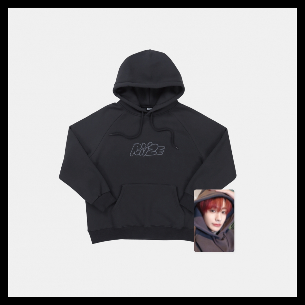 RIIZE [RIIZE UP] OFFICIAL MD_HOODIE SET_A ver. [CHARCOAL]