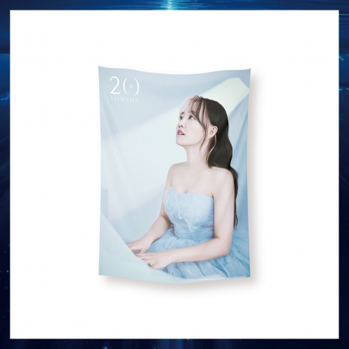 YOUNHA 20th ANNIVERSARY CONCERT [스물] OFFICIAL MD_CHIFFON FABRIC POSTER