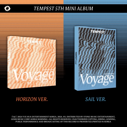 [세트/앨범2종] TEMPEST (템페스트) - 5TH MINI ALBUM [TEMPEST Voyage]