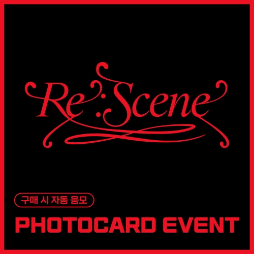 [PHOTOCARD EVENT] RESCENE - The 1st Single Album [Re:Scene] (랜덤)
