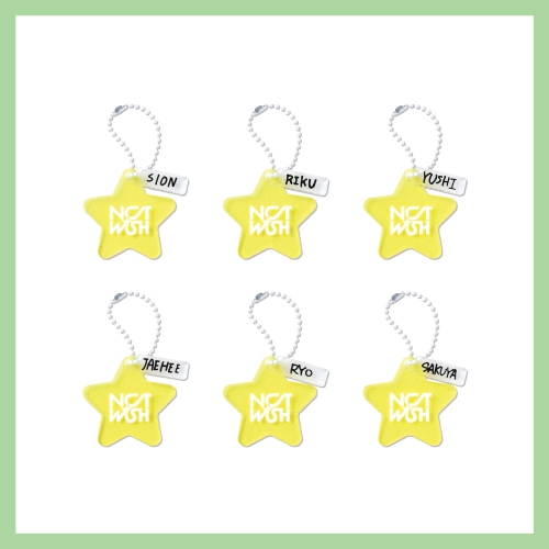 NCT WISH POP-UP STORE OFFICIAL MD_ACRYLIC KEYRING