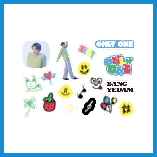 BANGYEDAM The 1st Mini Album [ONLY ONE] POP-UP OFFICIAL MD_STICKER PACK