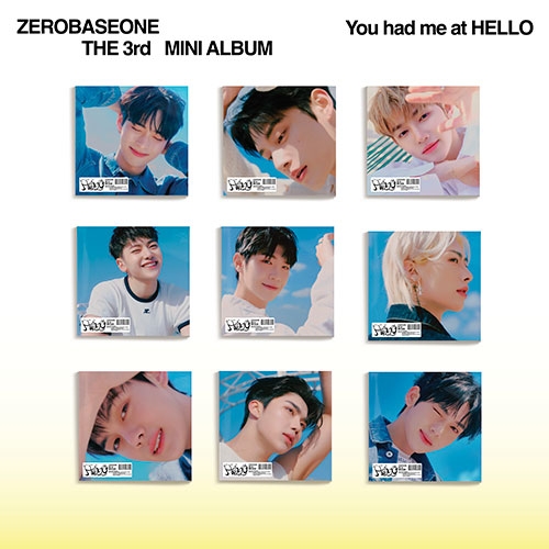 [세트/앨범9종] ZEROBASEONE - 3rd MINI ALBUM [You had me at HELLO] (랜덤)