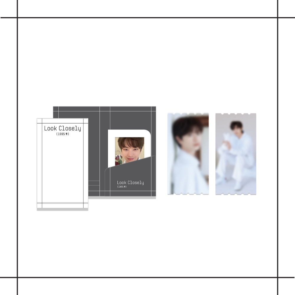 2024 YOOK SUNG JAE 1ST FAN MEETING [Look Closely] OFFICIAL MD_SPECIAL PHOTO TICKET SET